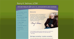 Desktop Screenshot of barrykselman.com